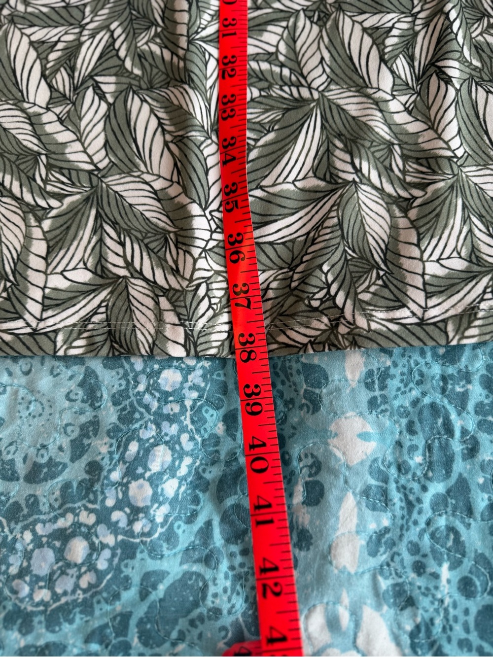 Eddie Bauer Green and White Leaf-Print Halter Dress - Picture 6 of 6